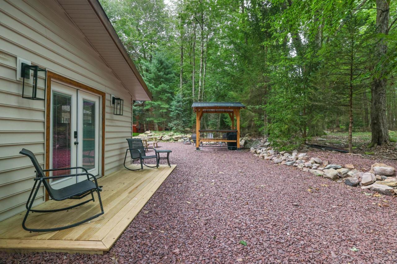 Whiskey Pines Retreat! Single Level Home, Outdoor Firepit, Ac, Bbq! Sleeps 9 In Lake Harmony! Bagian luar foto
